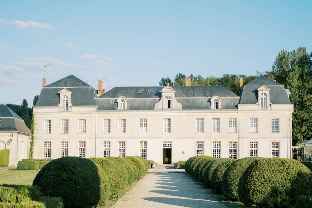 Fa&ccedil;ade Ch&acirc;teau de Courcelles